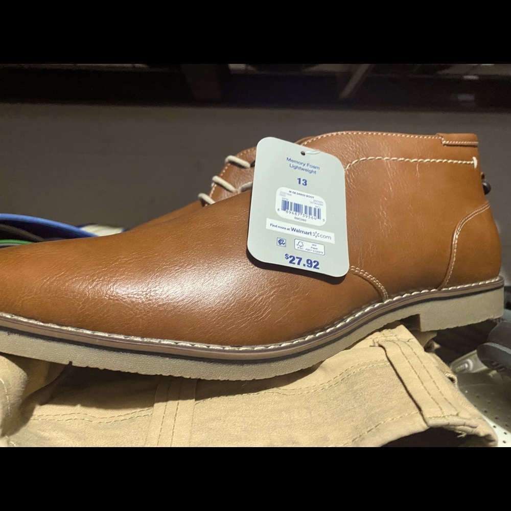 Brown shoes